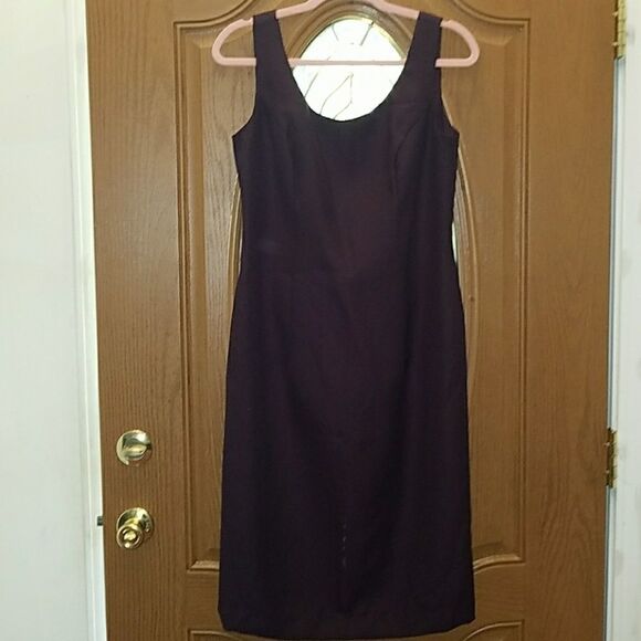 Cachet deep eggplant 2 pc dress Sz.10 - Picture 4 of 5